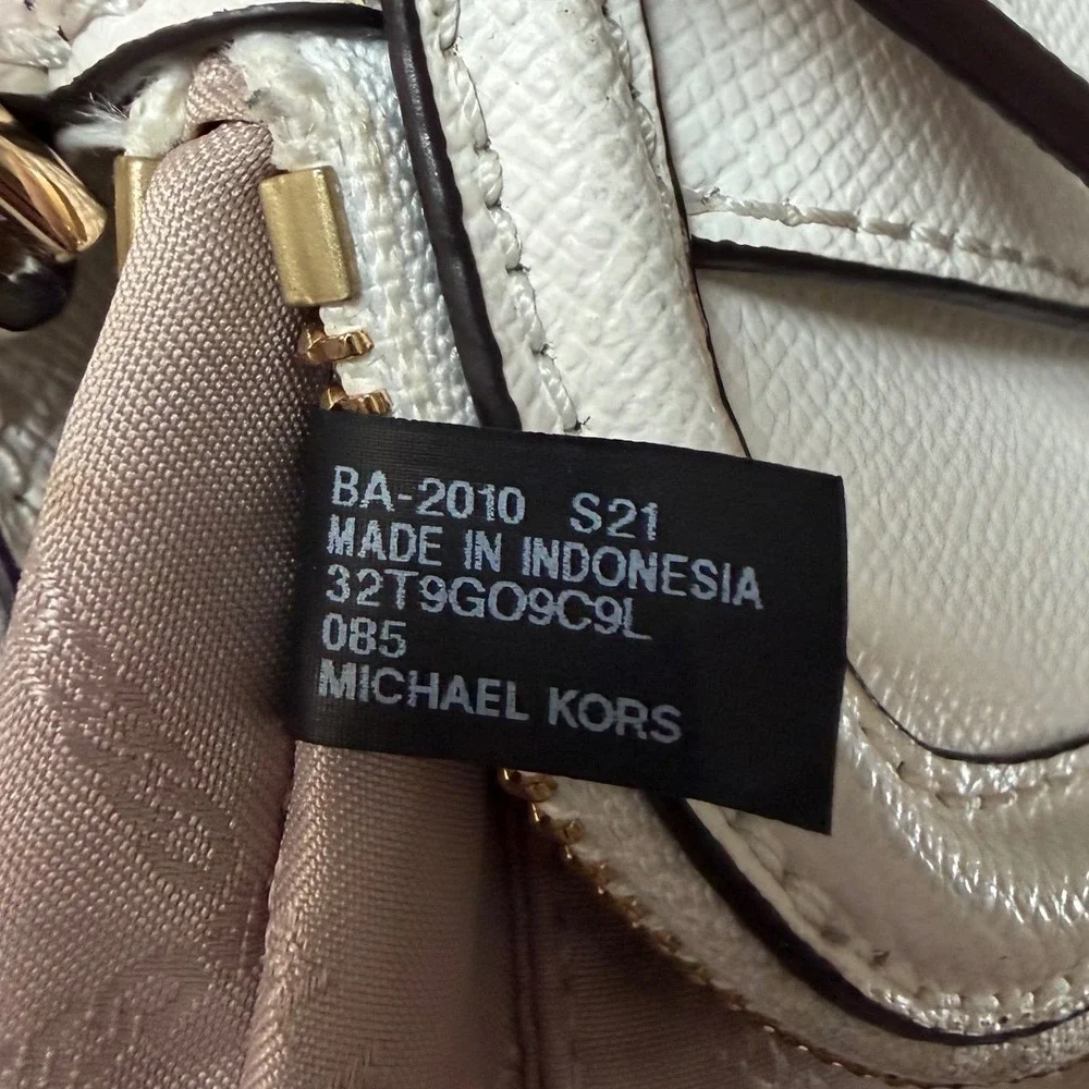 Michael Kors Houston  Crossgrain‎ Leather Double-Zip Crossbody